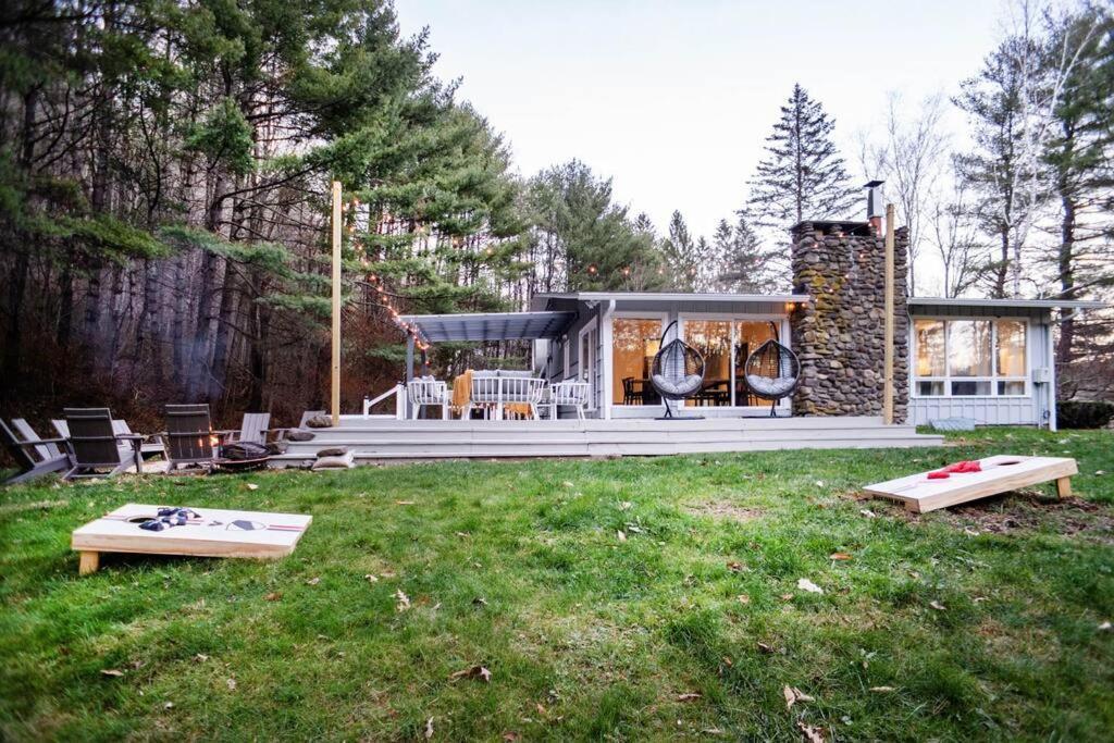 Prattvilla -Catskill -Mountain Escape 5 Bedroom ,3 Bath With Hot Tub Prattsville Extérieur photo